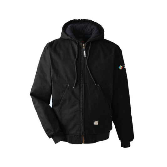 Unisex Heartland Washed Cotton Duck Hooded Jacket