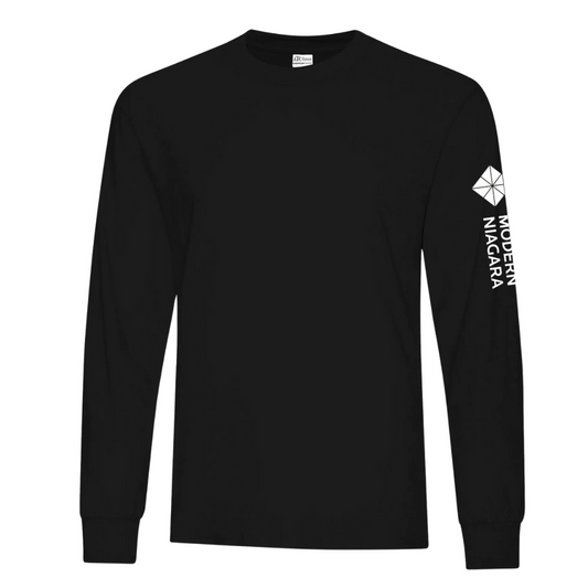 Cotton Long Sleeve Crewneck T-Shirt