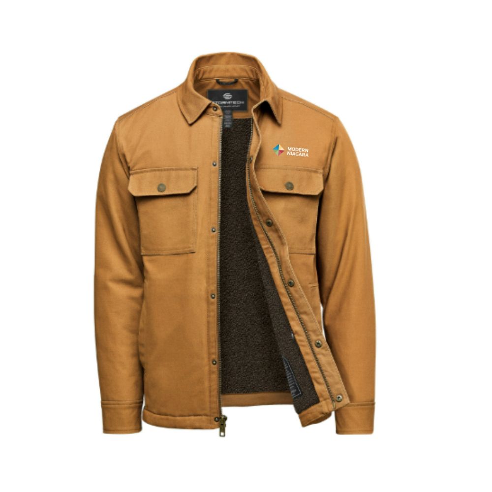 Oxide Sherpa Lined Canvas Jacket